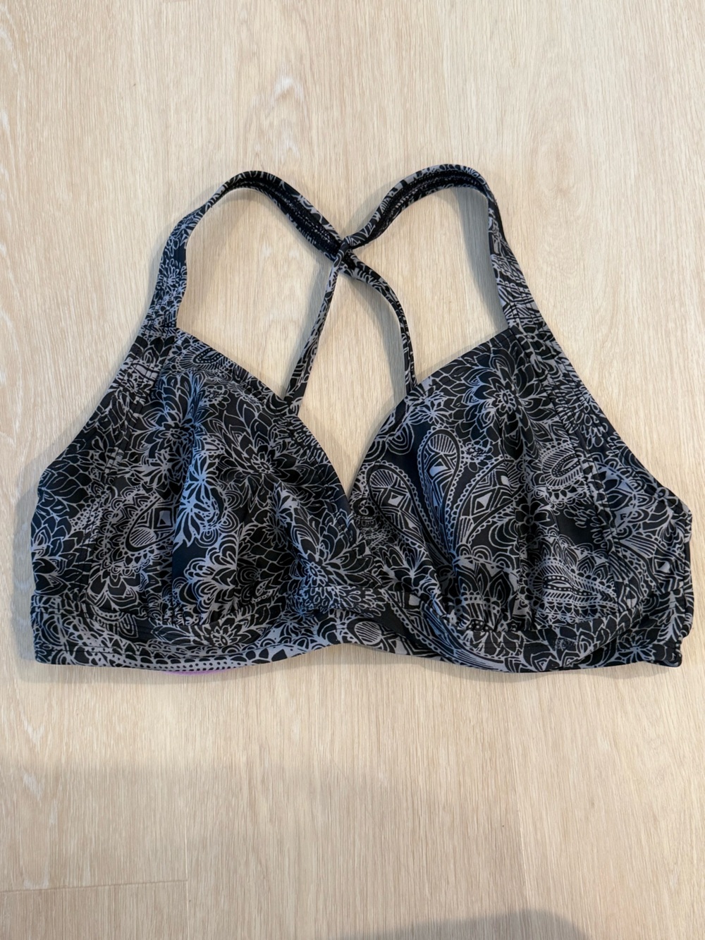Athleta Playa Paisley swim top!